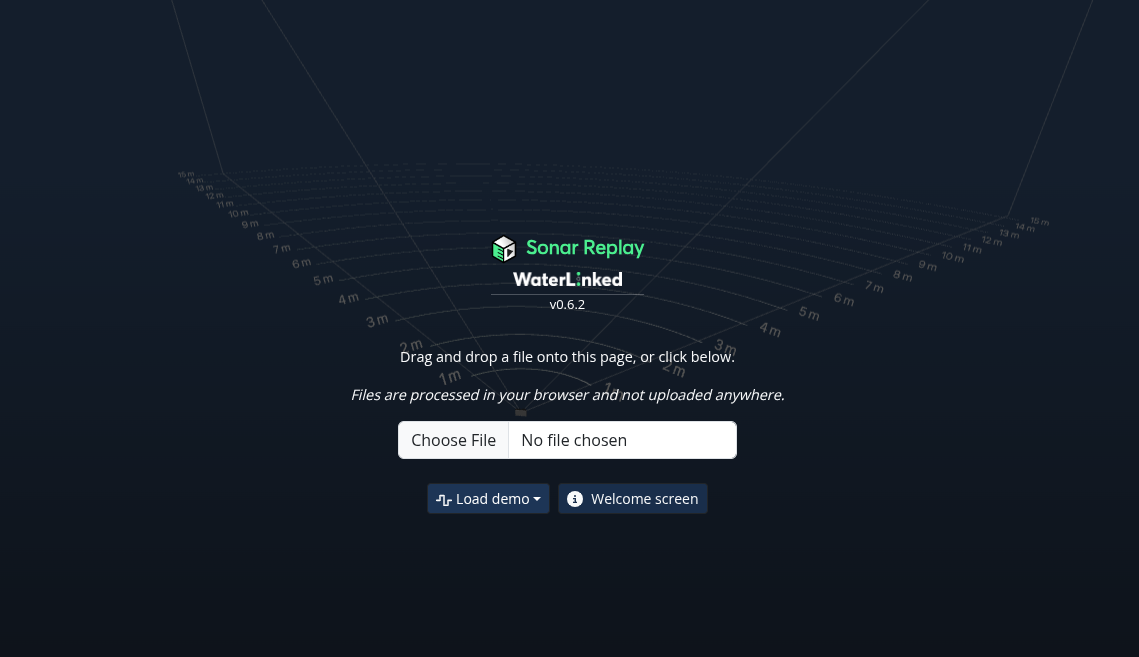 Sonar Replay Main View